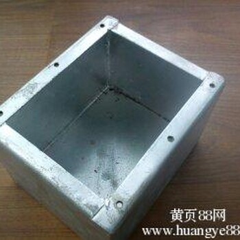 天津人防防护密闭接线盒六孔螺丝盖加工制作