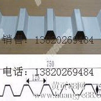 销售加工彩钢板YX35-125-750外墙面压型板