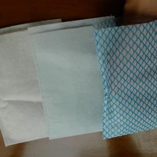 網(wǎng)眼印花無紡布交叉直鋪22目彩色印花水刺無紡布抹布