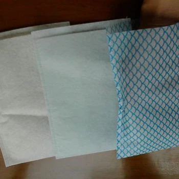 網(wǎng)眼印花無(wú)紡布交叉直鋪22目彩色印花水刺無(wú)紡布抹布