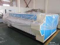 快速熨烫机床单熨平机被罩烫平机图片4